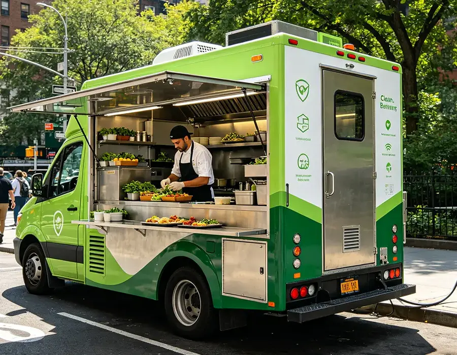 Revolúcia elektrických food truckov v roku 2026 naberá na sile a znižuje emisie uhlíka v mestách