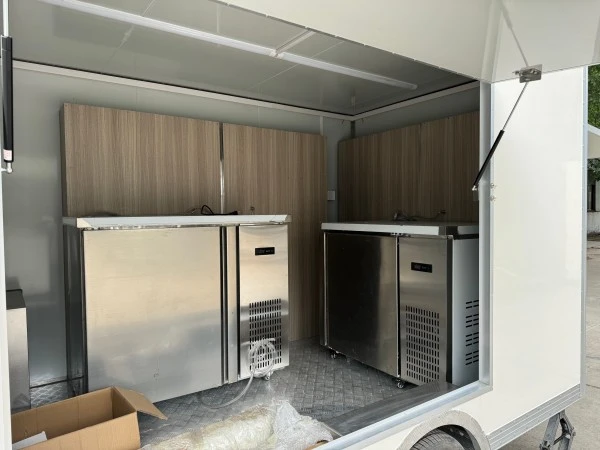 Square Mobile Beer Trailer